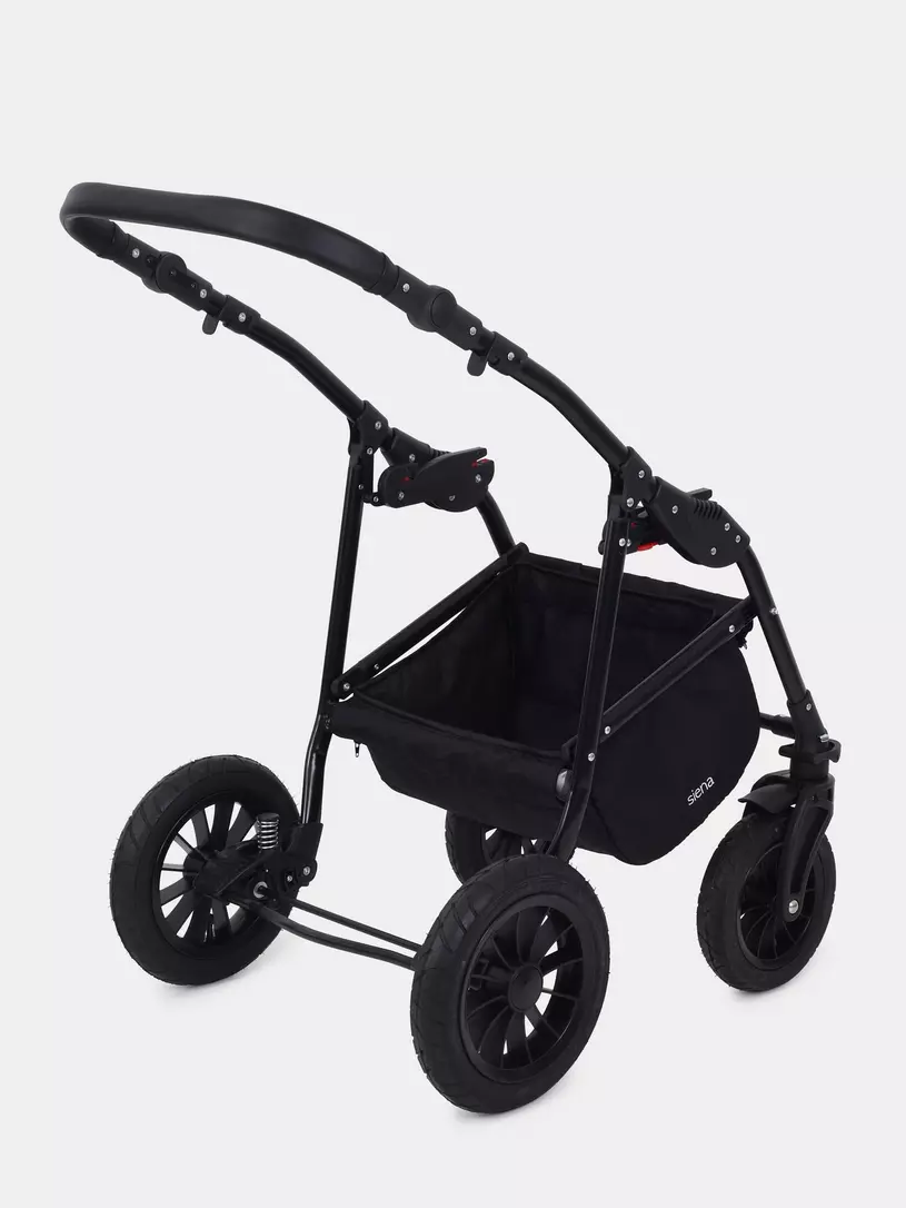 Коляска 3 в 1 Rant Siena 2024 02 темно-серый - светло-серый