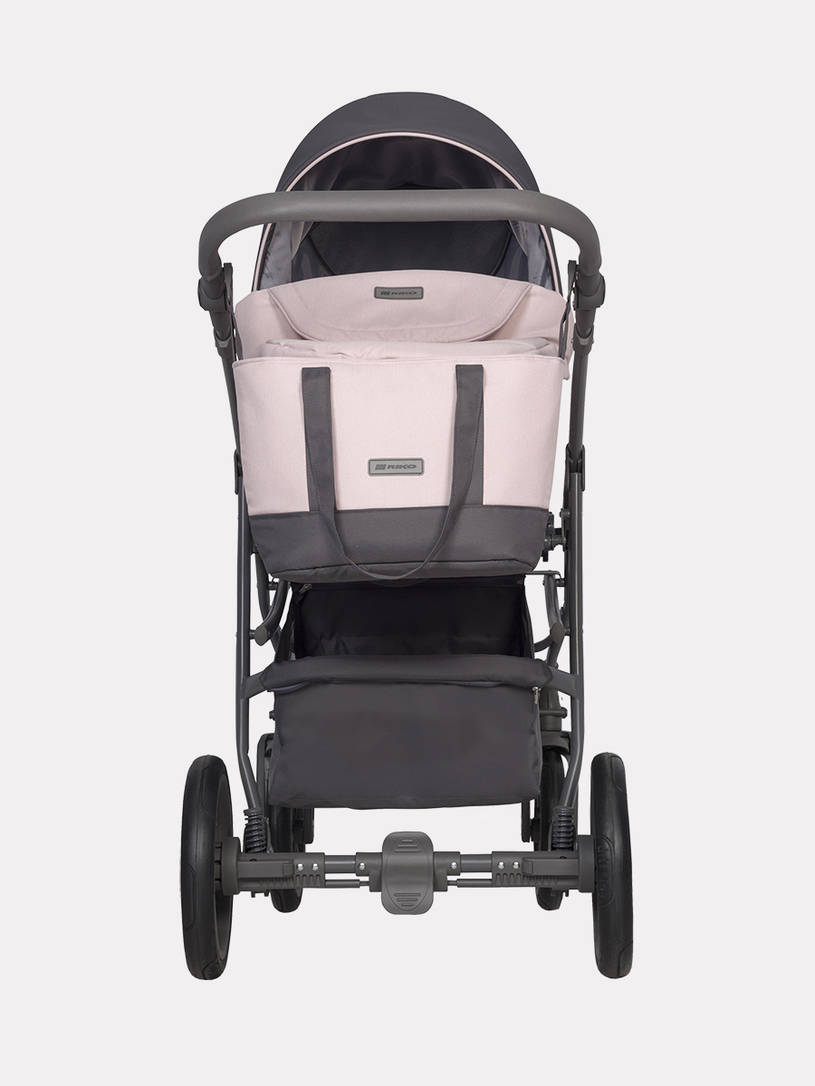 Коляска 2 в 1 Riko Basic Bella Pastel 03 розовый