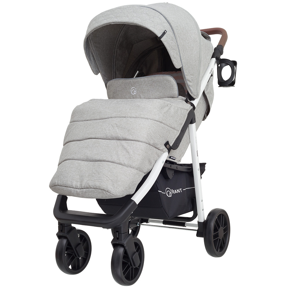 Коляска прогулочная Rant Vega Trends Lines grey (2021). Цвет: Серый линии