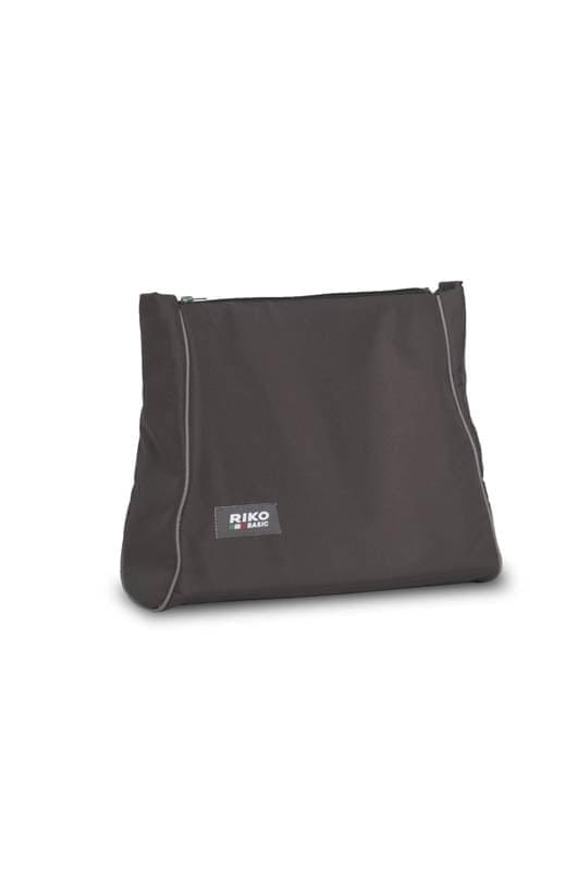 Коляска 2 в 1 Riko Basic Alfa 10 коричнево-серый