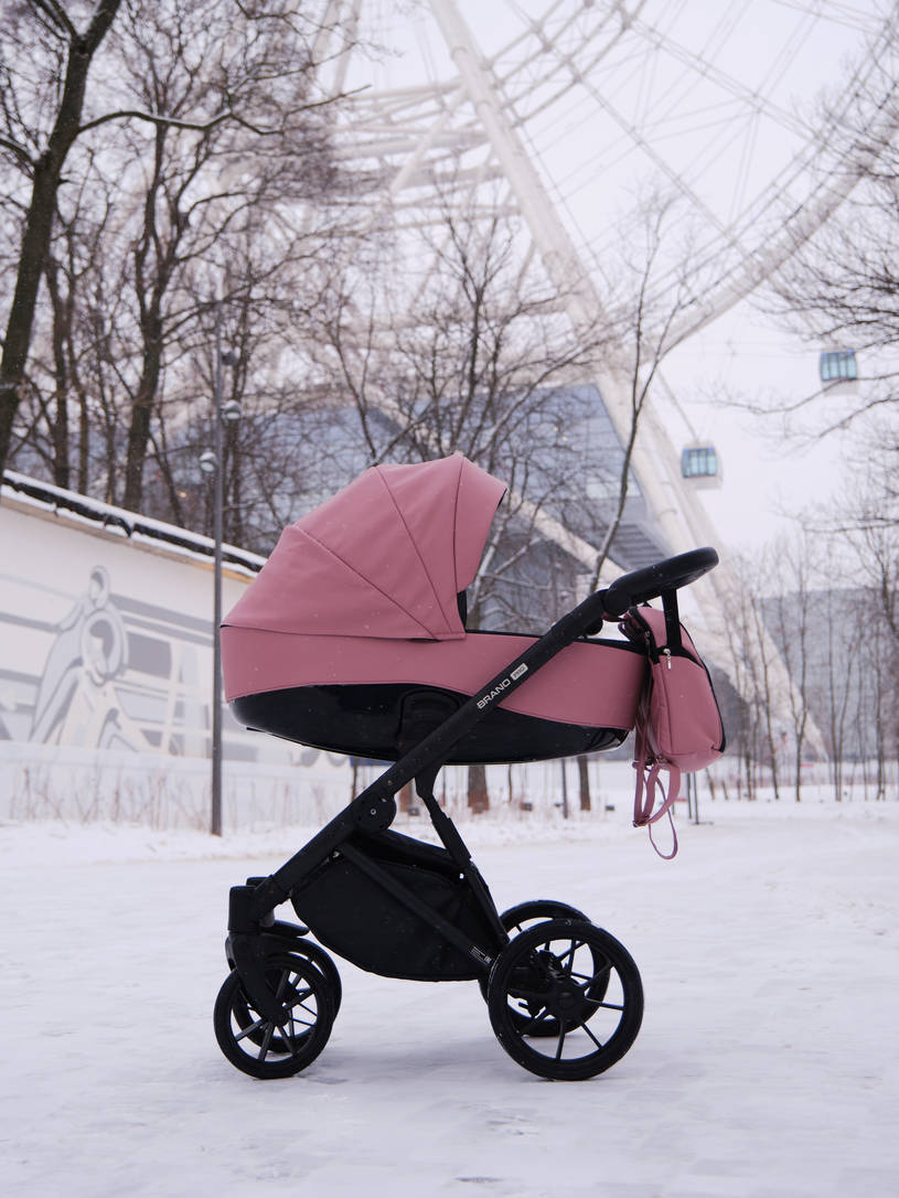 Коляска 2 в 1 Riko Brano Pro Energy pink