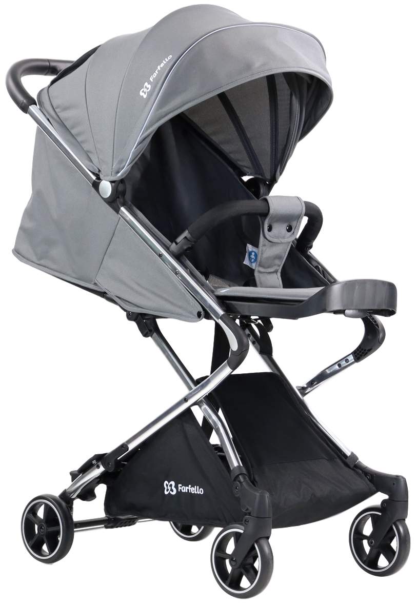 Коляска детская прогулочная Farfello Bliss (Grey/ Серый)