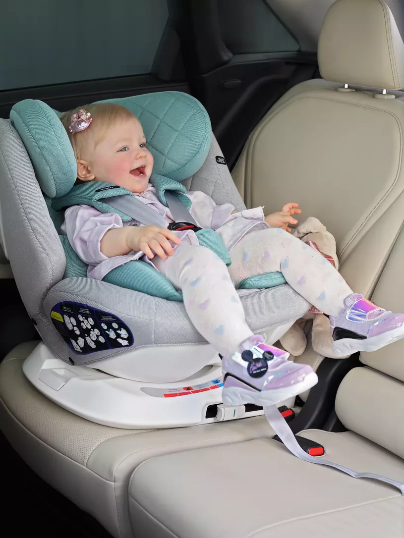 Автокресло Rant Nitro 0/1/2/3 (0-36 кг) Grey/Mint