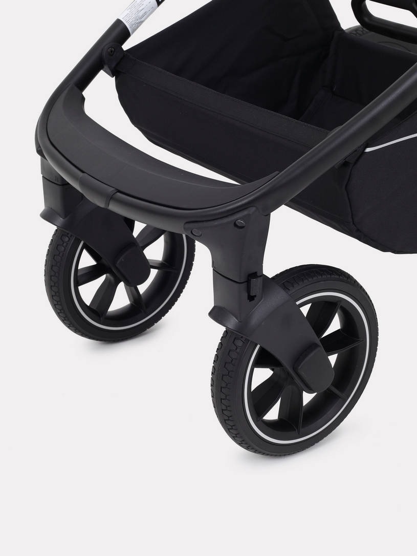 Коляска 2 в 1 Mowbaby Zoom PU silver cacao brown