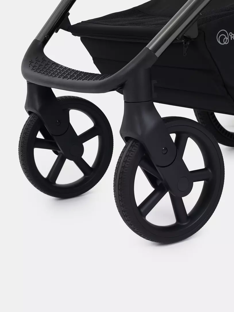 Коляска 2 в 1 Rant Teo Black Chrome Graphite