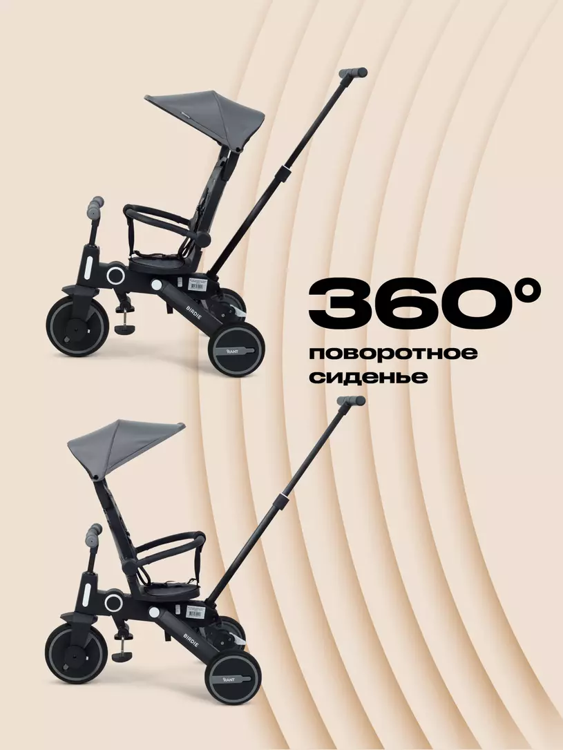Велосипед 3-колесный Rant Birdie Grey