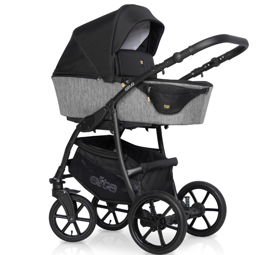Коляска 2 в 1 Expander Elite 04 Carbon темно-серый