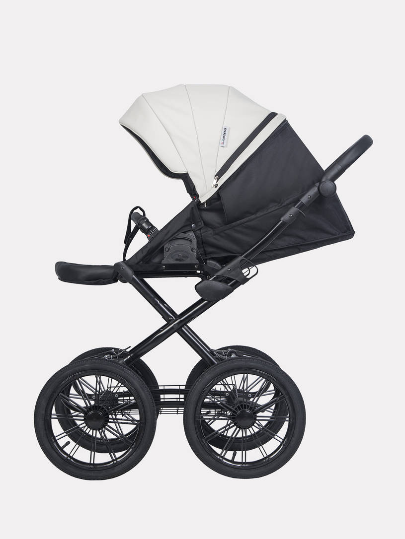 Коляска 2 в 1 Riko Basic Montana Ecco Prestige 11 White