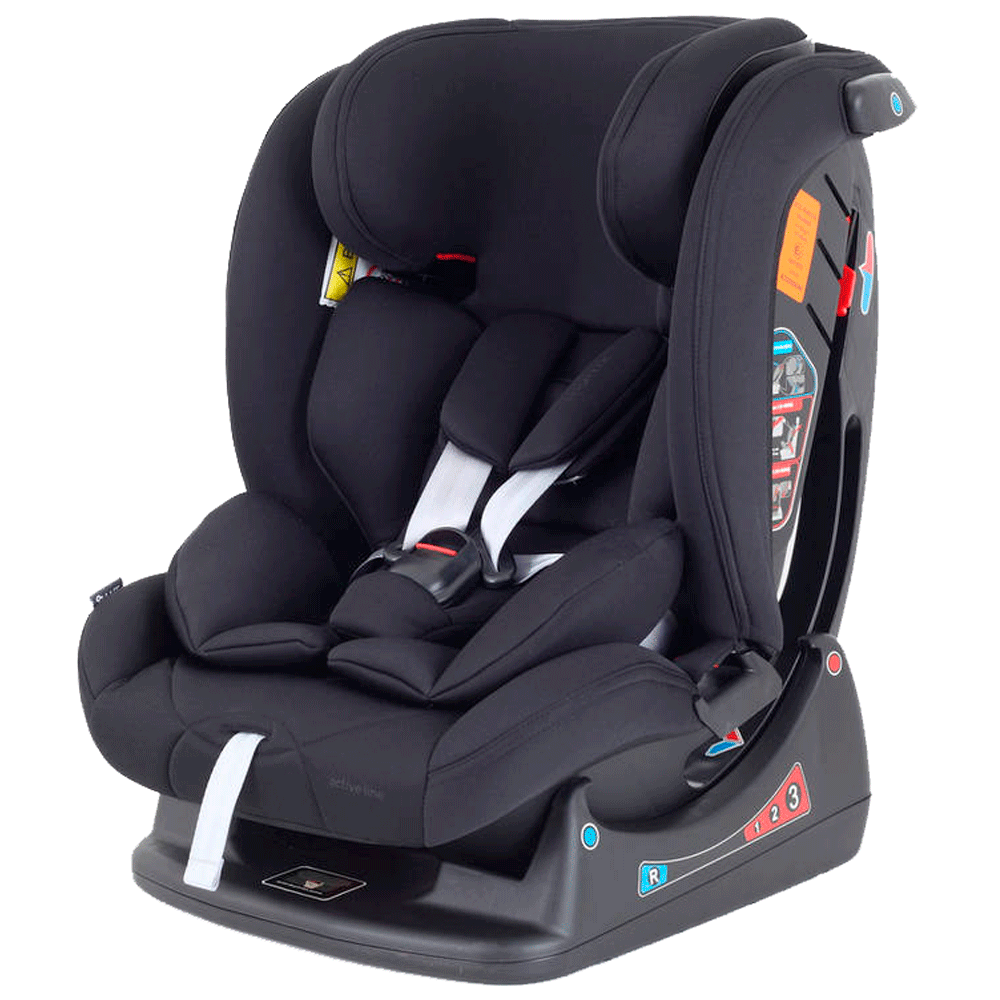 Автокресло Rant Matrix Active Line 0/1/2/3 (0-36 кг) Black