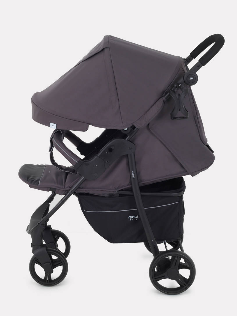 Коляска прогулочная Mowbaby Cross 2024 carbon
