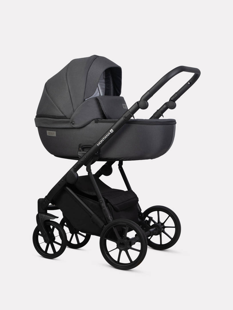 Коляска 3 в 1 Riko Basic Montana X 53 Dark grey