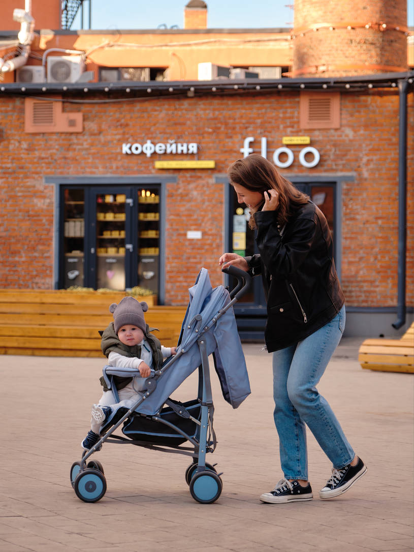 Коляска прогулочная Rant Basic Tango Pacific Blue