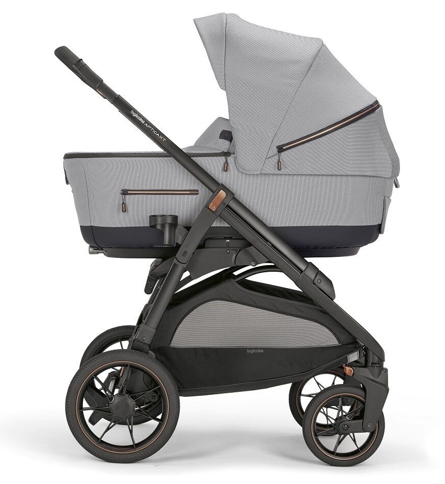 Коляска 2 в 1 Inglesina Aptica XT New с подставкой под люльку Stand Up, Horizon Grey
