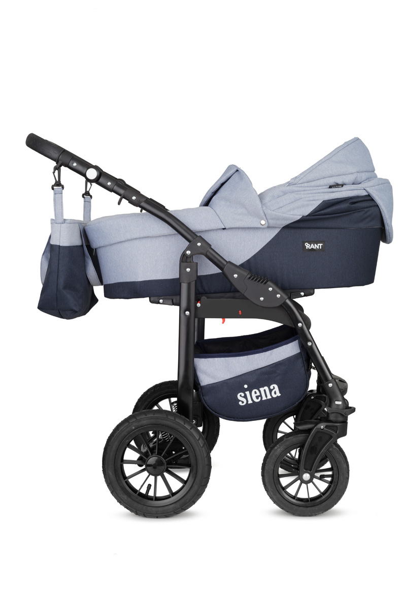 Коляска 3 в 1 Rant Siena 01 синий