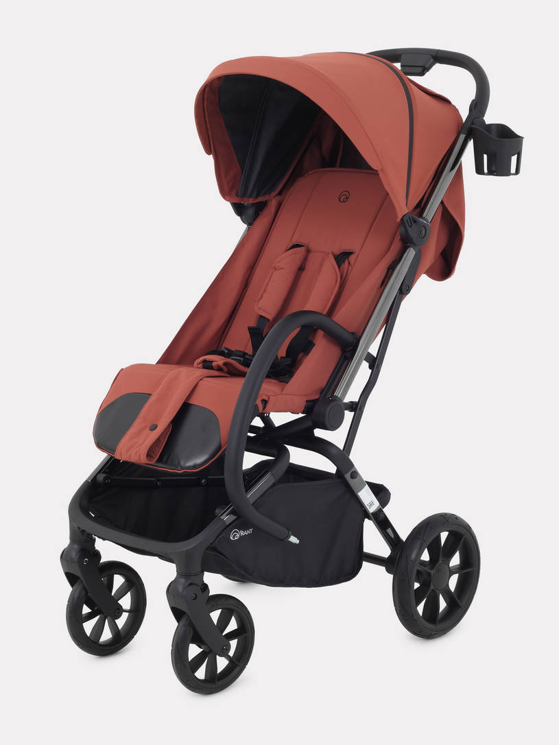 Коляска прогулочная Rant Pixel Maroon Brown