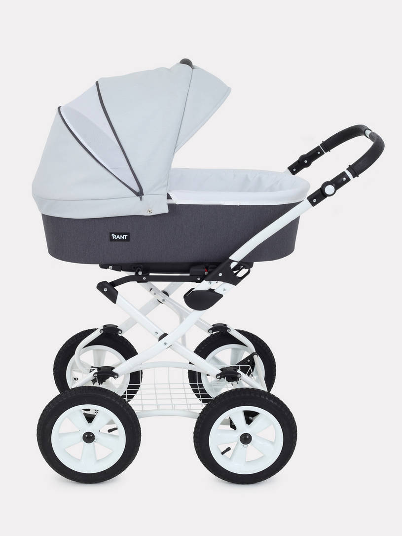 Коляска 2 в 1 Rant Dream Classic 01 графит-серый