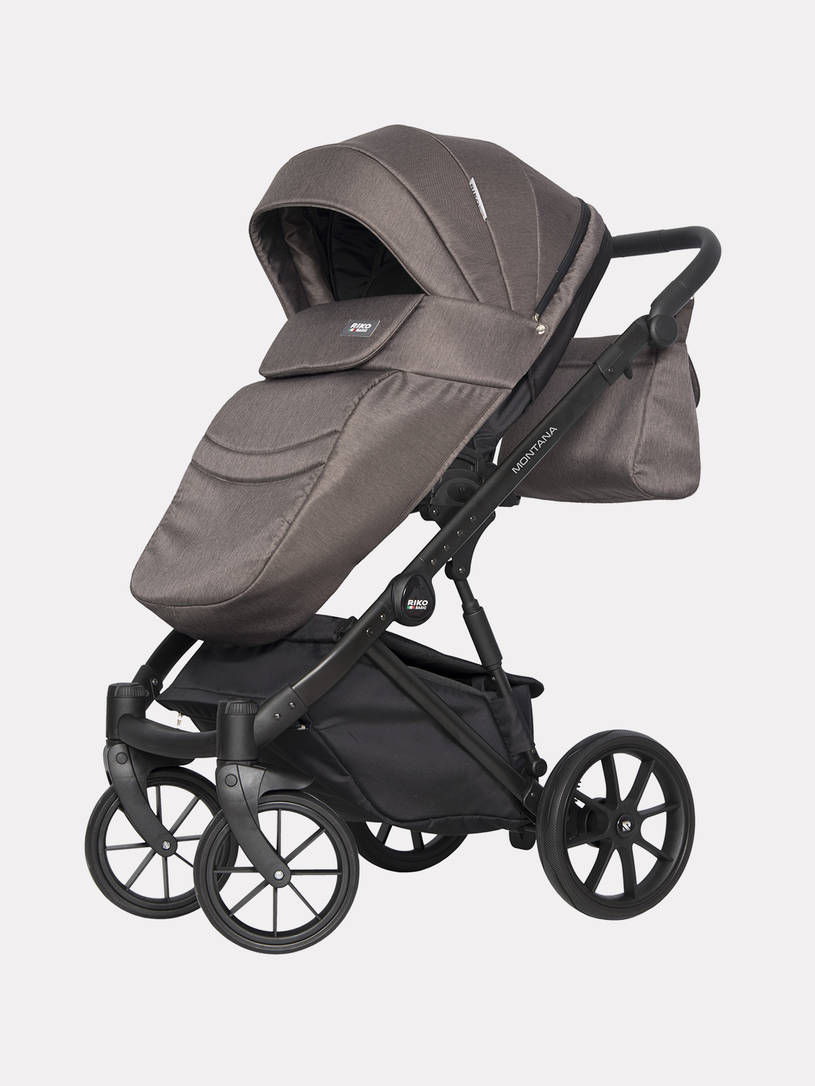 Коляска 2 в 1 Riko Basic Montana 01 коричневый