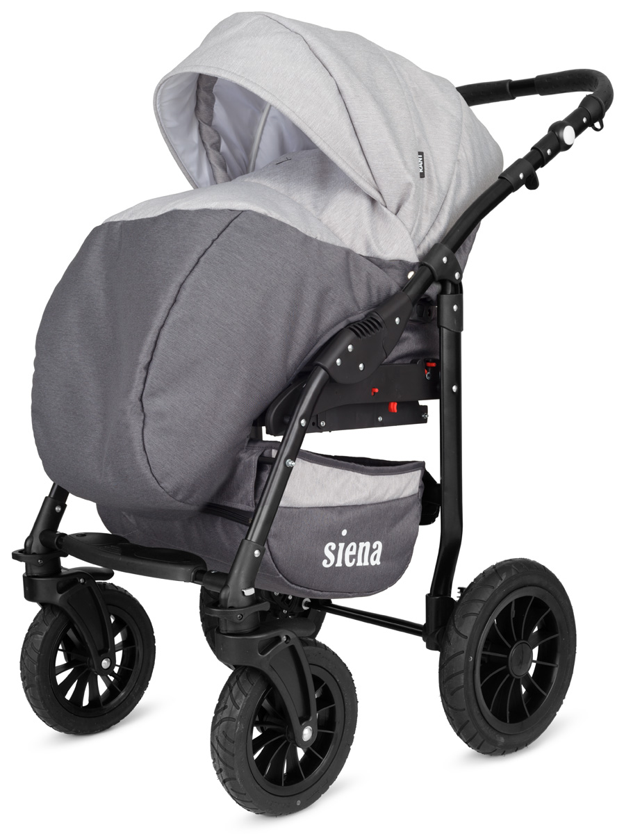 Коляска 3 в 1 Rant Siena 04 серый