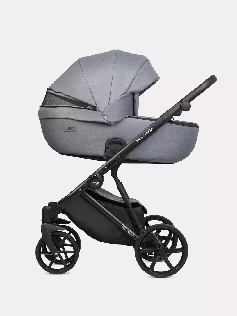Коляская 3 в 1 Riko Basic Montana 2025 52 Grey