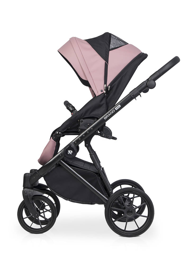 Коляска 2 в 1 Riko Brano Pro Energy pink