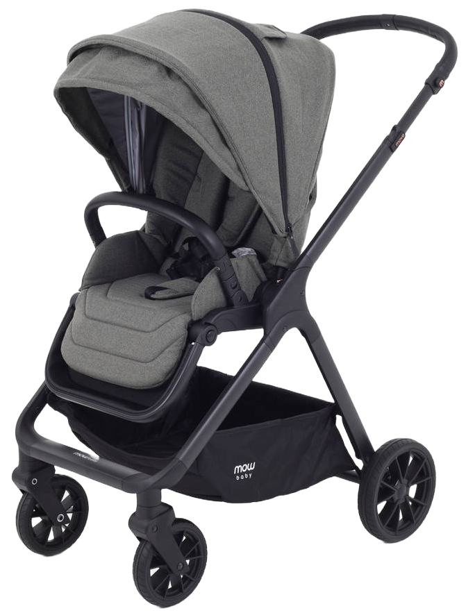 Коляска прогулочная MOWBaby MOVE MB550 Grey (Green)