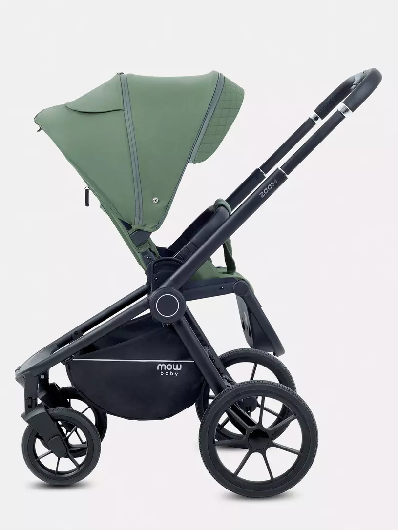 Коляска 2 в 1 Mowbaby Zoom PU Olive