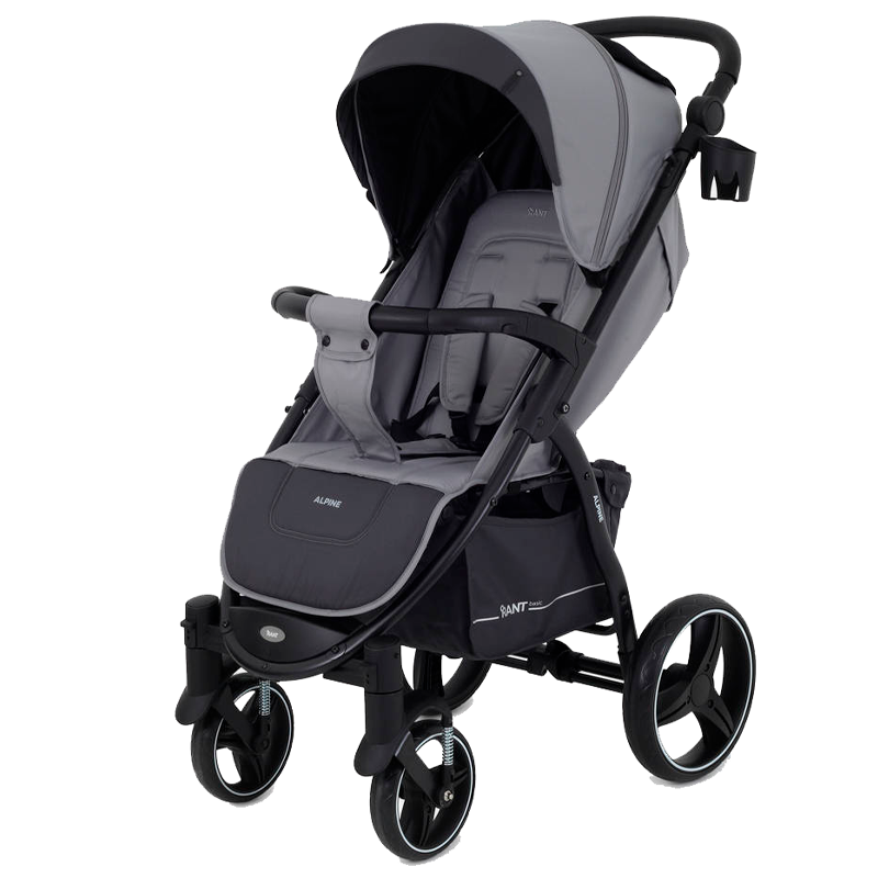 Коляска прогулочная Rant Basic Alpine EVA 2024 grey