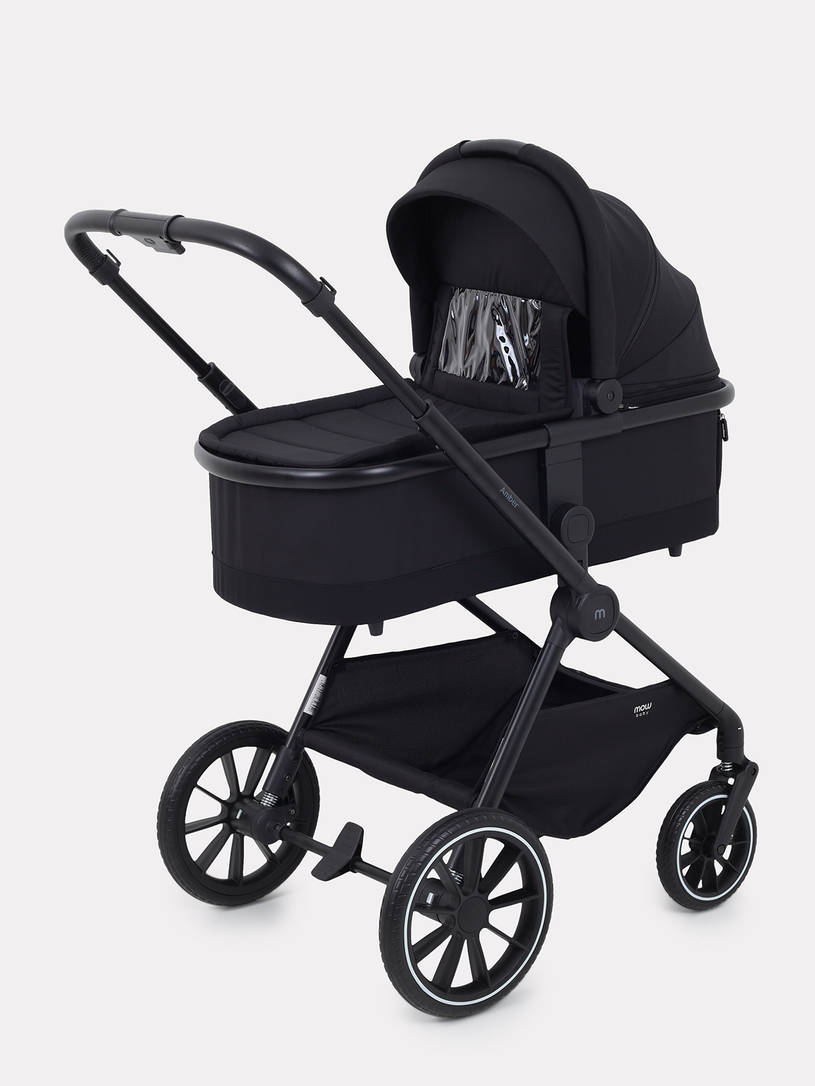 Коляска 3 в 1 Mowbaby Amber Black