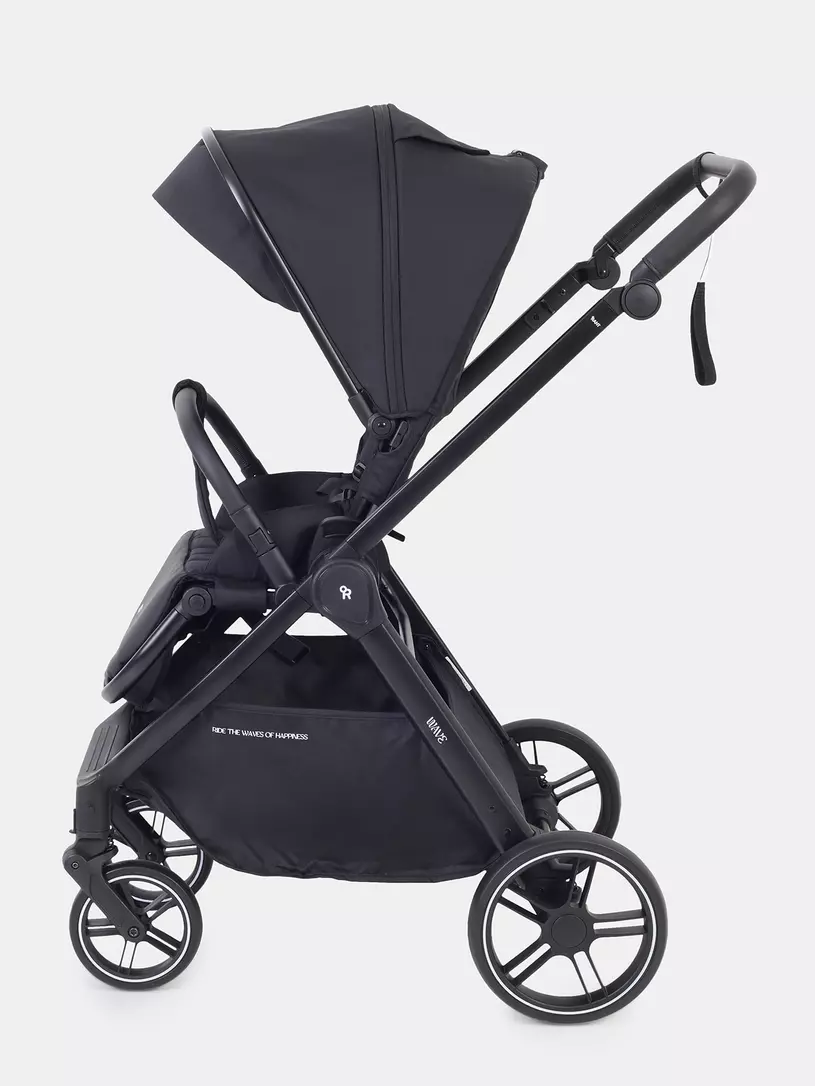Коляска 3 в 1 Rant Basic Wave Black