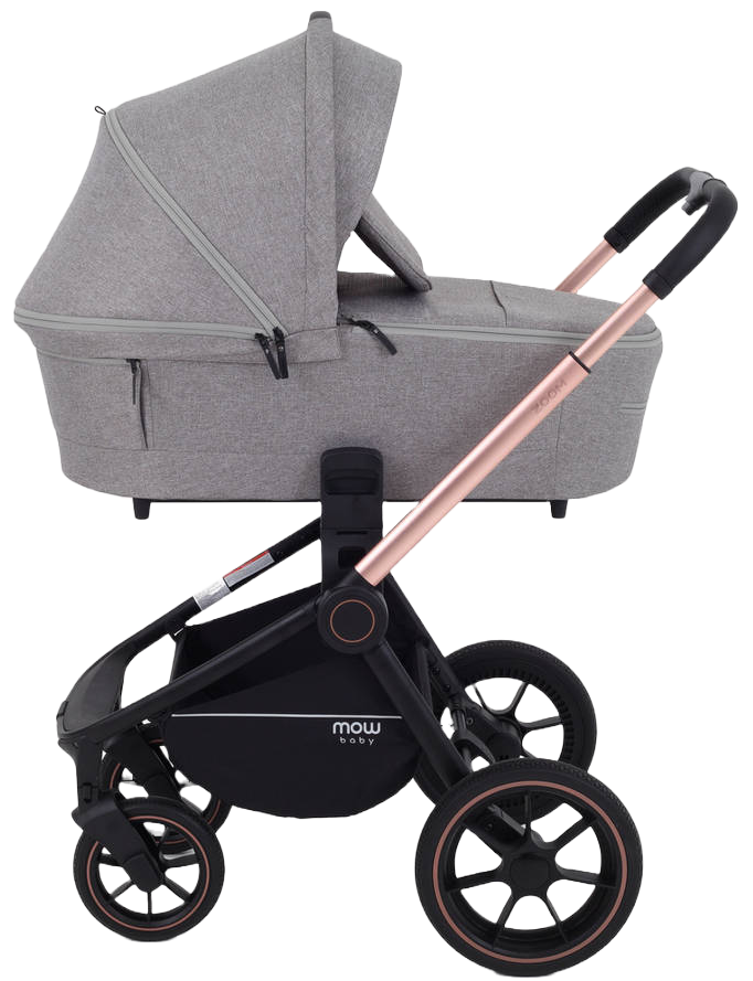 Коляска 2 в 1 MOWBaby ZOOM PU RA086 Gold Beige