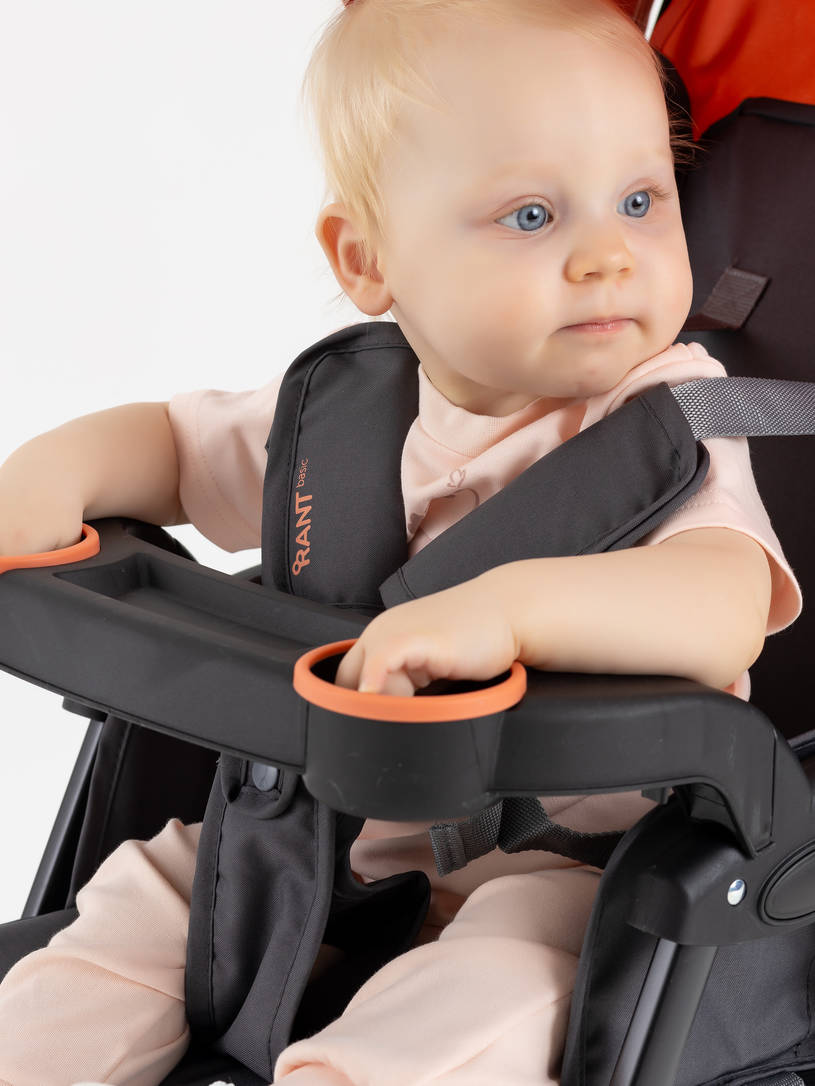 Коляска прогулочная Rant Basic Uno Cloud pink