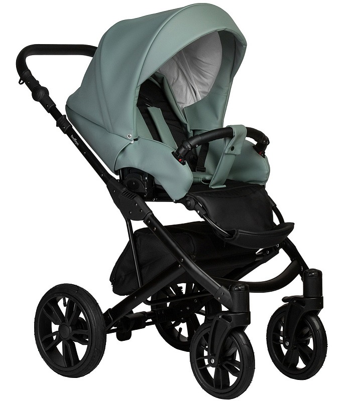 Коляска 2 в 1 Indigo Mio Eco, 03 (Шалфей кожа)