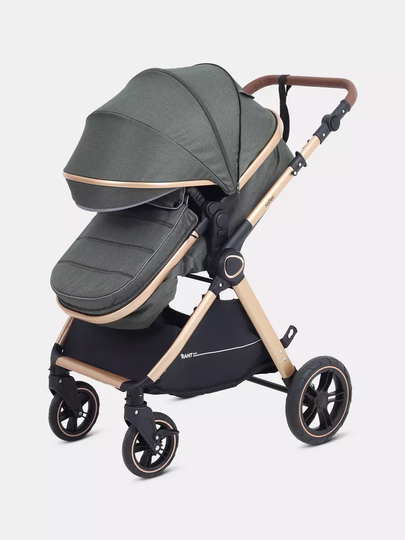 Коляска-трансформер Rant Basic Roller Gold 2024 Olive