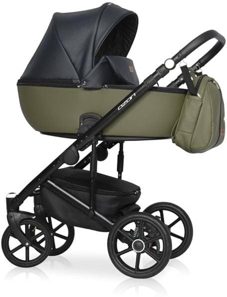 Коляска 2 в 1 Riko Basic Ozon 02 оливковый