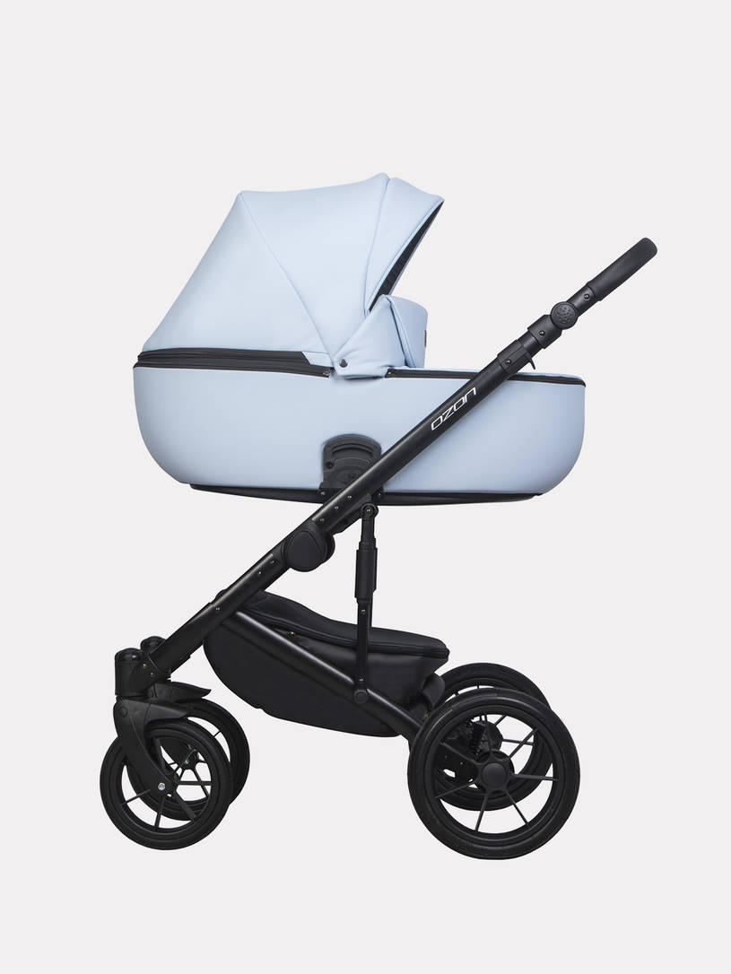 Коляска 3 в 1 Riko Basic Ozon Pastel 03, Голубой