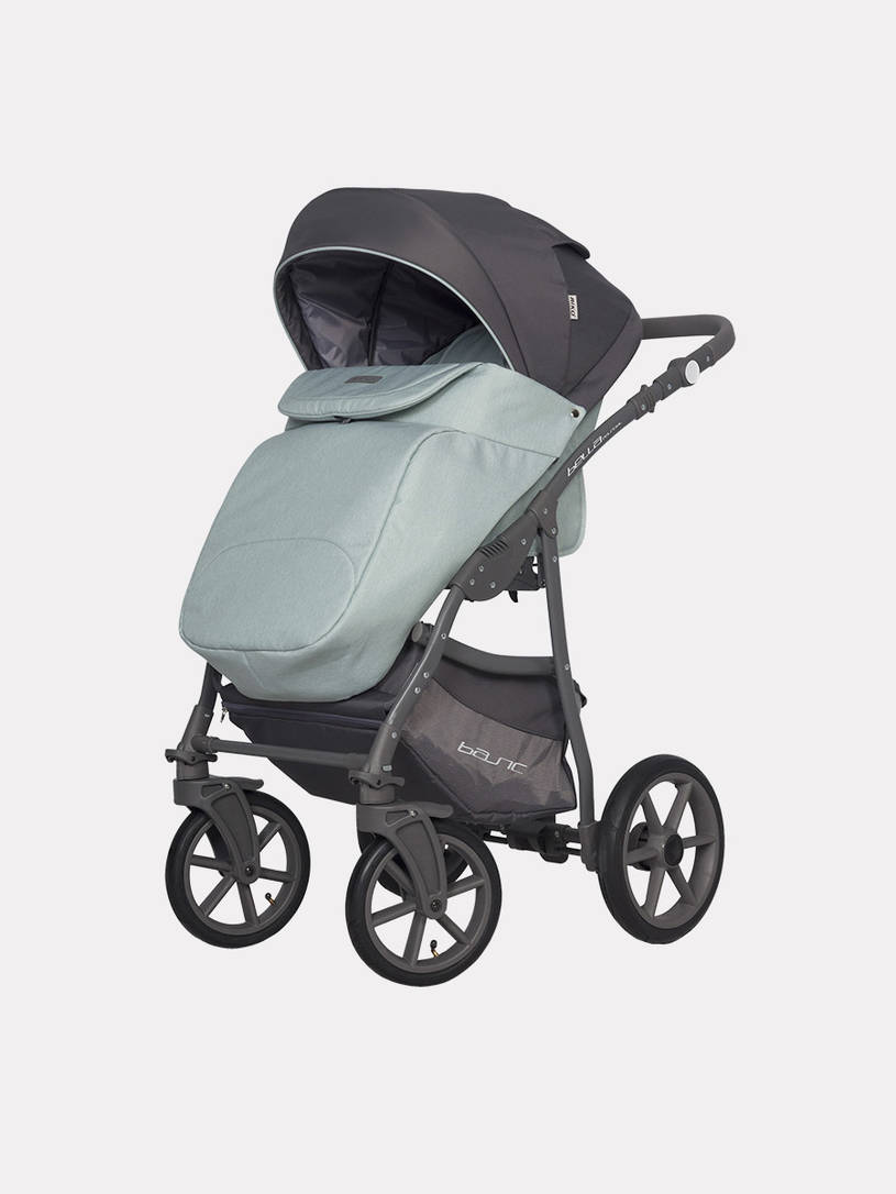 Коляска 2 в 1 Riko Basic Bella Pastel 02 ментоловый