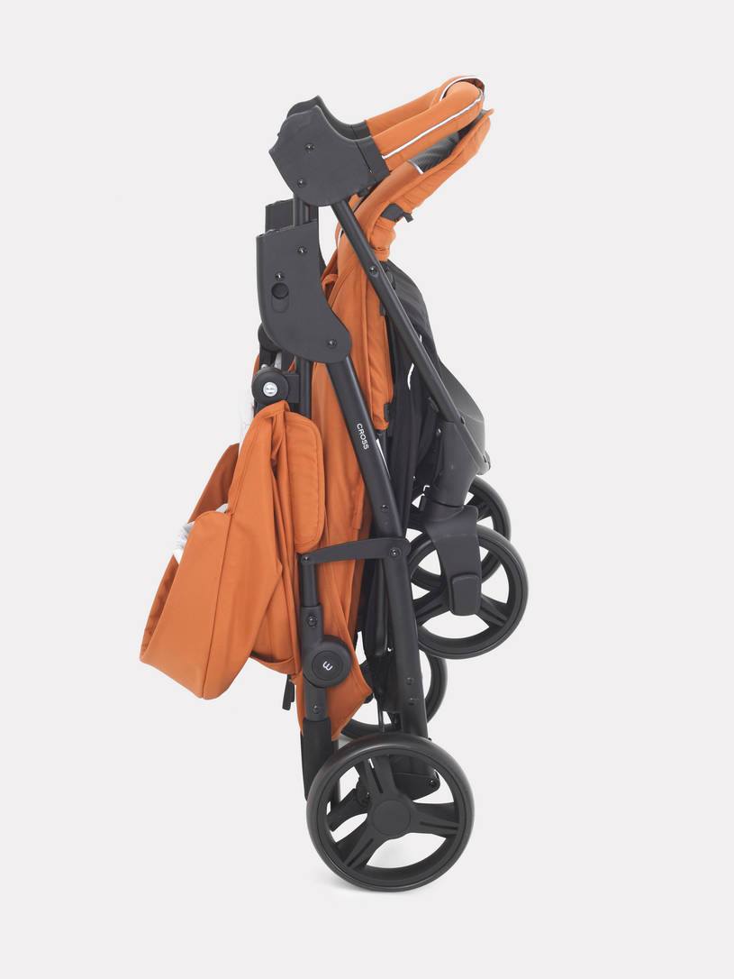 Коляска прогулочная Mowbaby Cross 2024 brown