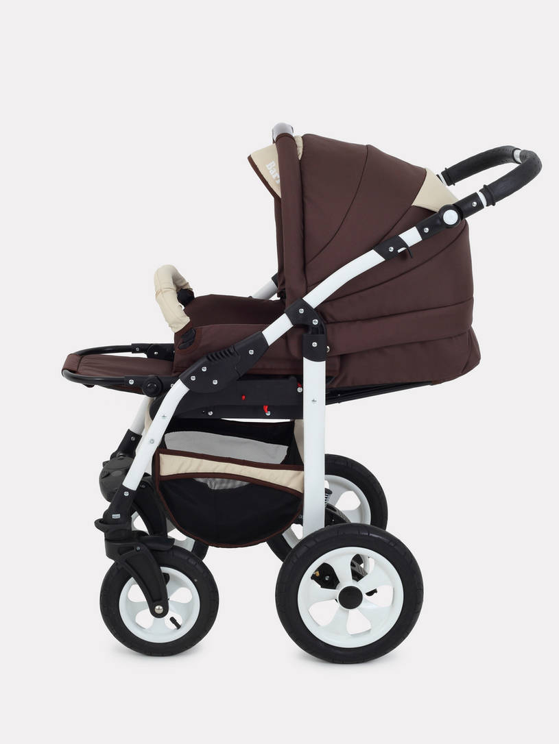 Коляска 2 в 1 Bart-Plast Bari 04 коричнево-бежевый