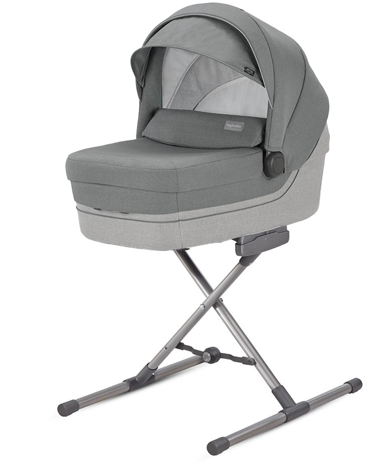 Коляска 2 в 1 Inglesina Sofia с подставкой под люльку Stand Up, Maui Grey