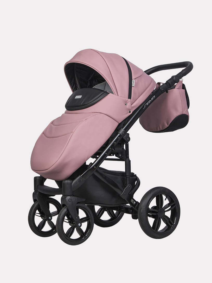 Коляска 2 в 1 Riko Sigma Pro Energy pink