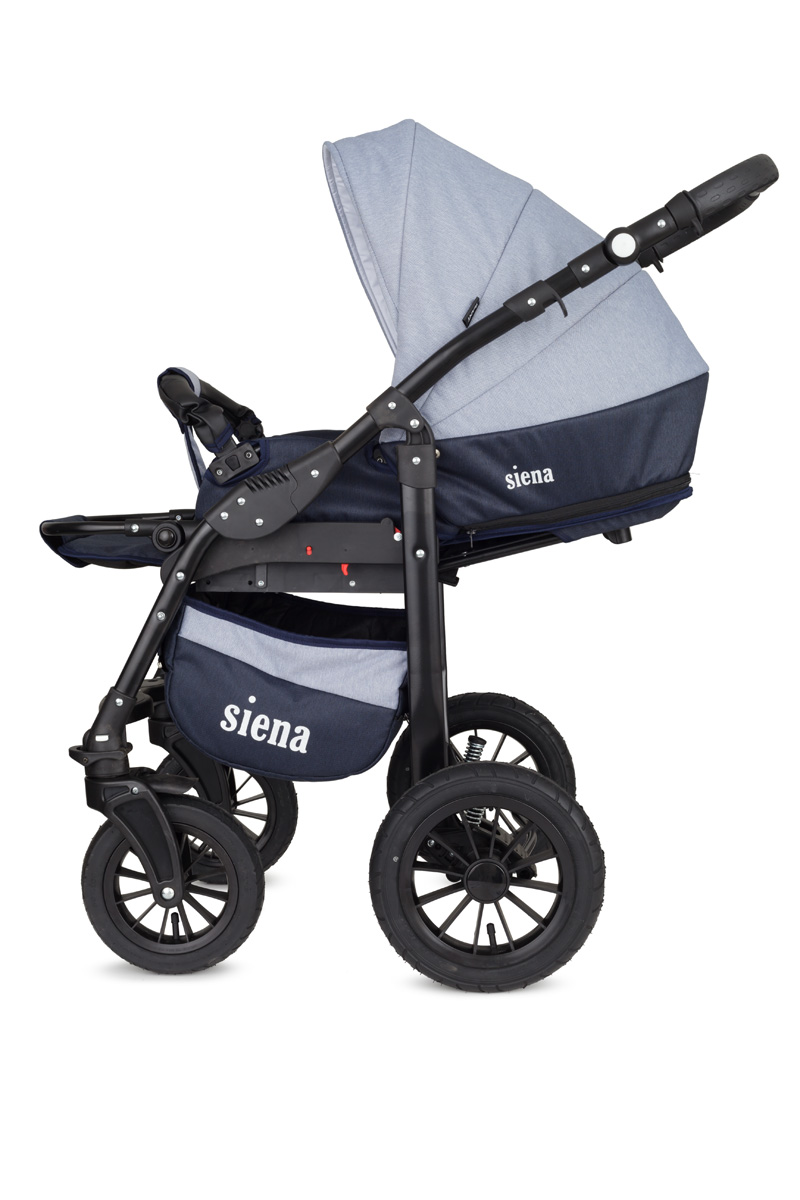 Коляска 3 в 1 Rant Siena 01 синий
