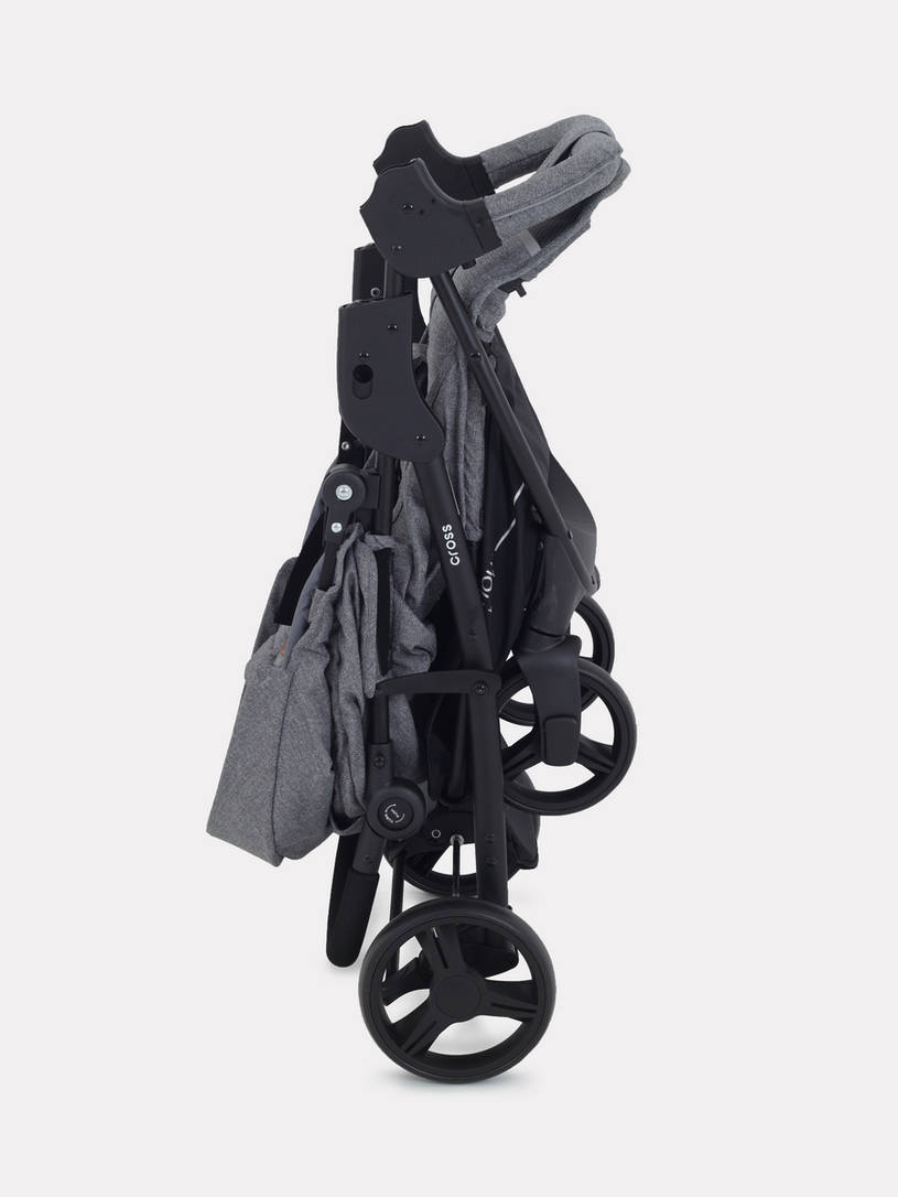 Коляска прогулочная Mowbaby Cross Gold Grey