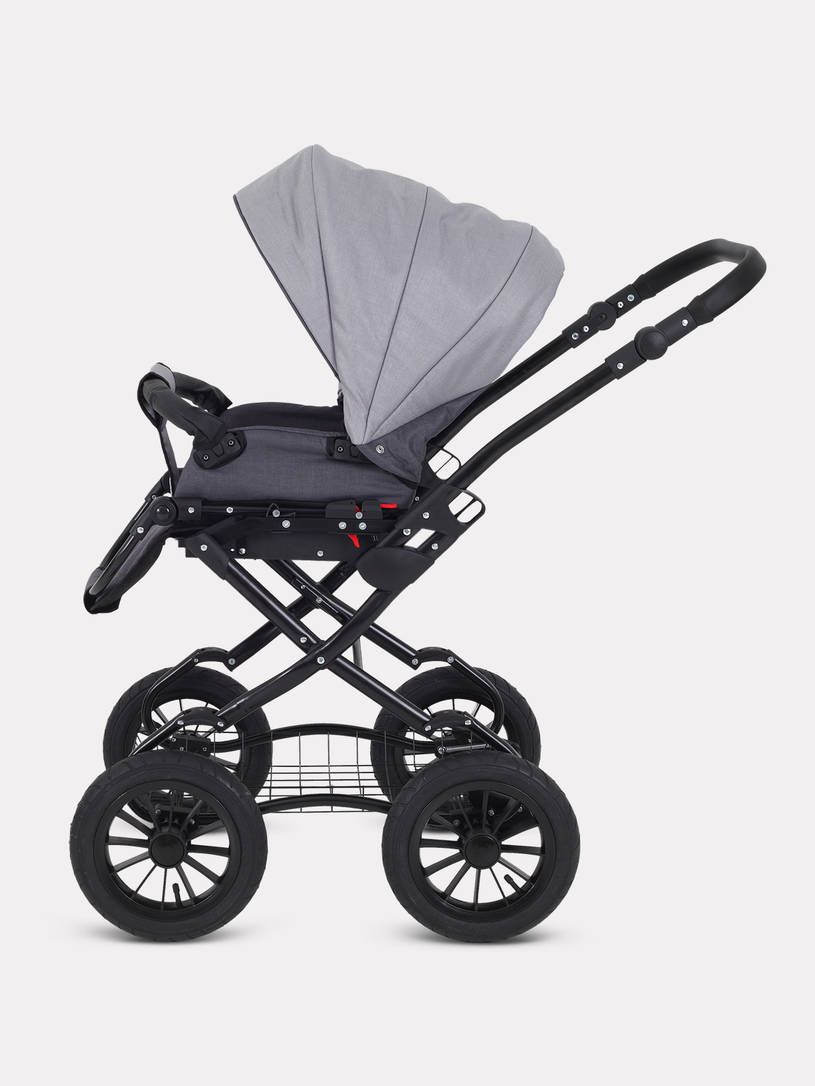 Коляска 2 в 1 Rant Siena Classic 2024 02 темно-серый - светло-серый