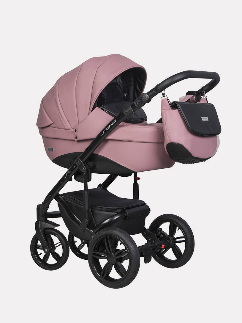 Коляска 2 в 1 Riko Sigma Pro Energy pink