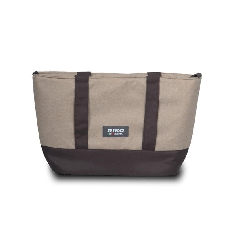 Коляска 3 в 1 Riko Basic Bella 07 бежево-коричневый