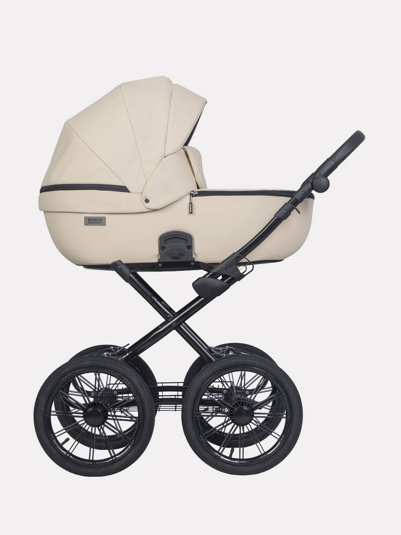 Коляска 2 в 1 Riko Basic Montana Ecco Prestige 15 Ivory beige