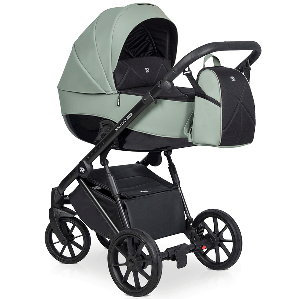 Коляска 3 в 1 Riko Brano Pro, 04 Lagoon