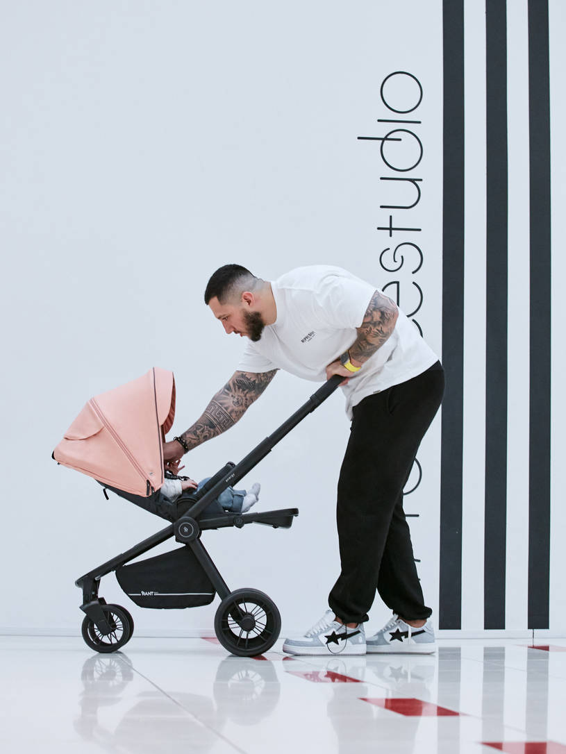 Коляска 3 в 1 Rant Basic Energy Coral