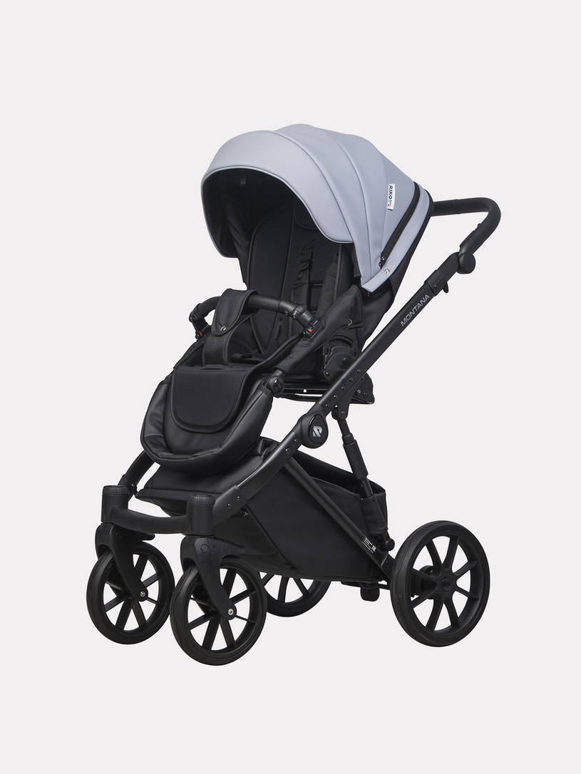 Коляска 3 в 1 Riko Basic Montana Ecco 23 Grey