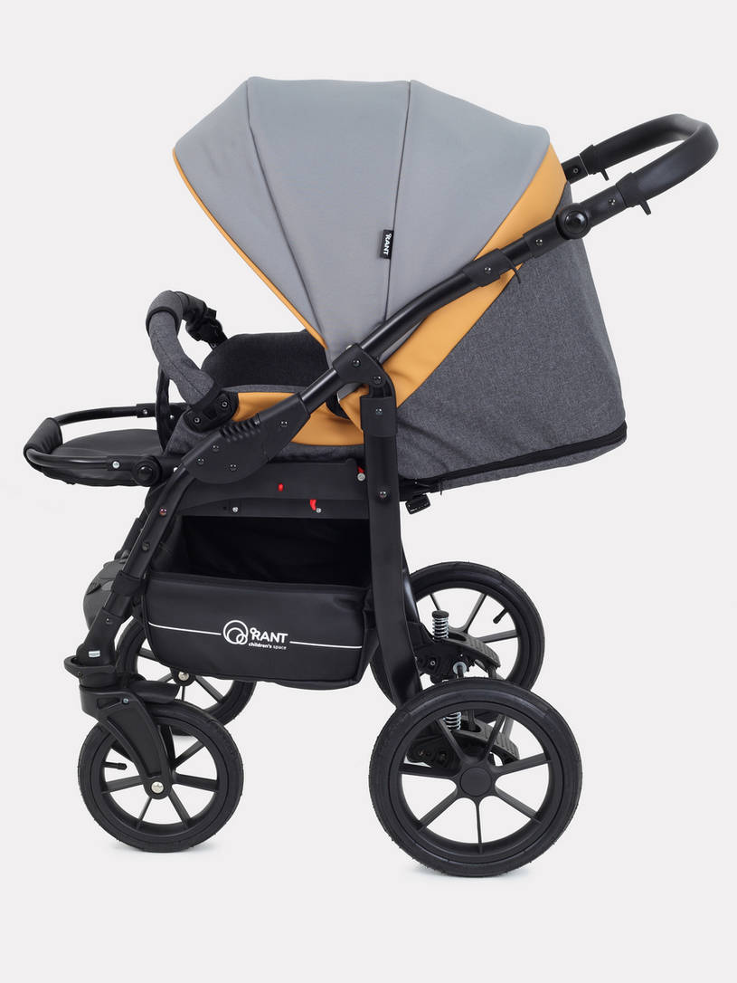 Коляска 3 в 1 Rant Patio Grey/yellow